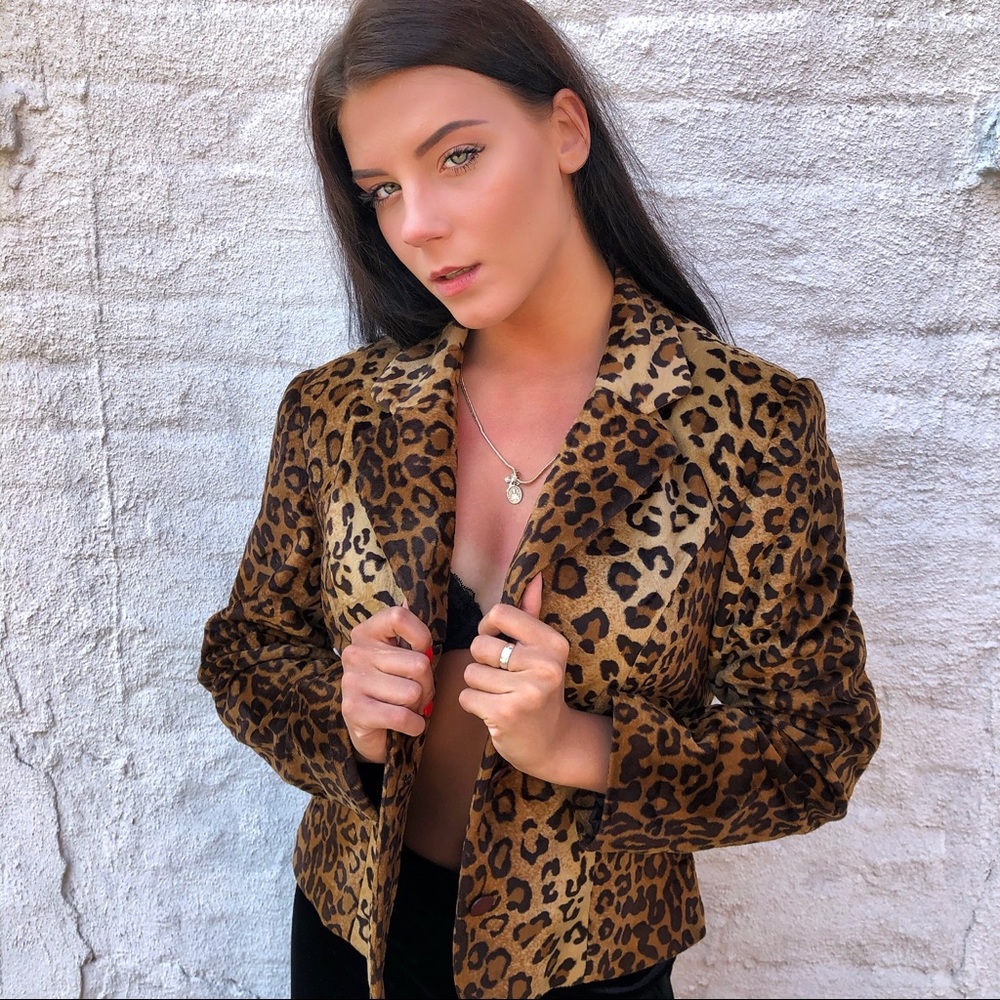 Vintage Leopard jacket